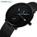 New Luxury Men's Watch Quartz Movement Alloy Case Stainless Steel Band Water Resistant 30M Analog Auto Date Starry Sky Fashion