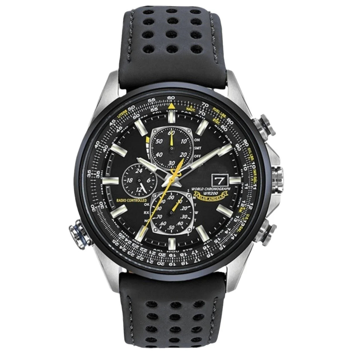 High-end Men's Stainless Steel Quartz Chronograph Watch with Pointer Dial Business Style 10m Water Resistant