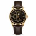 OEM Custom Logo Extra Large Round Quartz Analog Glass Watch Stainless Steel Case Metal Strap 45mm Dial Wholesale Sports