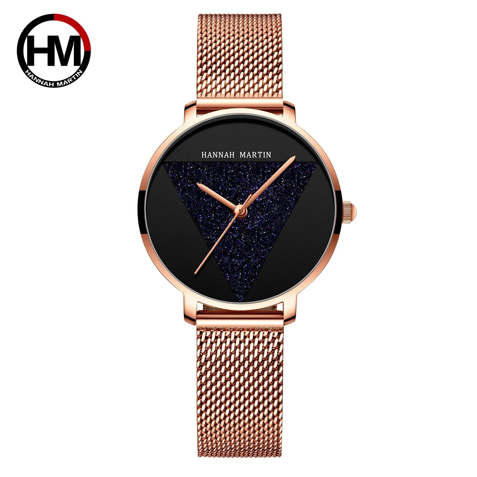Japanese Quartz Movement Ladies Watch Alloy Case Stainless Steel Band Pointer Dial Leisure Style 33mm Water Resistant