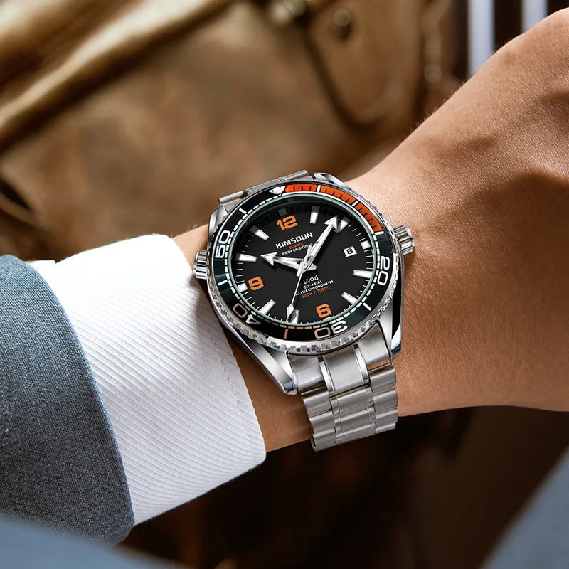 Cross-border Bestseller Premium Brand Mens Quartz Watch Luminous 30M Waterproof Business Alloy Case Wholesale