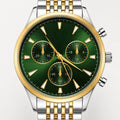OEM Custom Logo Analog Extra Large Quartz Watch Glass Alloy Case Metal Strap 45mm Splash Resistant Wholesale Business Watch