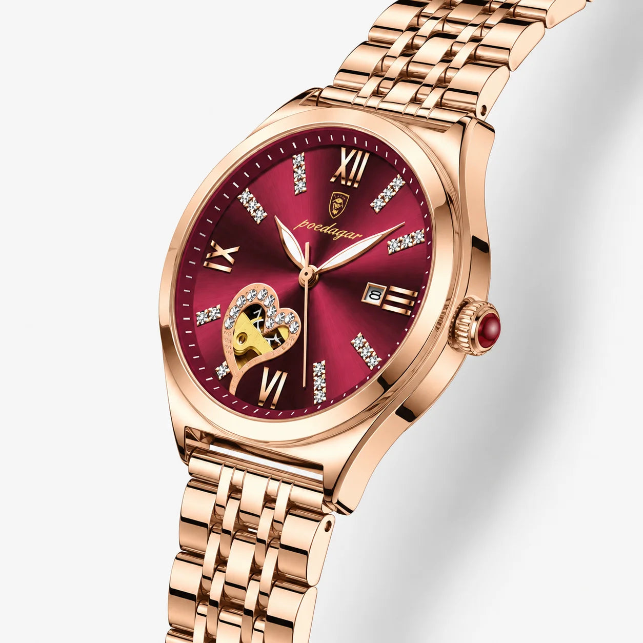 New Waterproof Luminous 31mm Pointer Leisure Ladies Watch Alloy Stainless Steel Band Quartz Movement 30M Water Resistant Korean