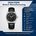 Guangzhou Customized Fully Automatic Mechanical Alloy Mens Watches; High-end Business-style Pointer Luminous Stainless Steel