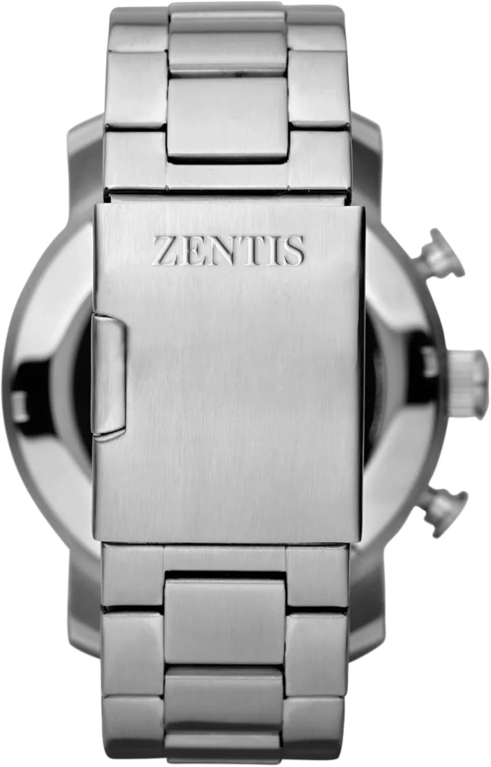 Men's Nate Quartz Analog Chronograph Oversized Stainless Steel Watch