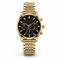 OEM Custom Logo Extra Large Round Quartz Watch Alloy Case Glass Dial Metal Strap 45mm Wholesale Luxury Style Watch