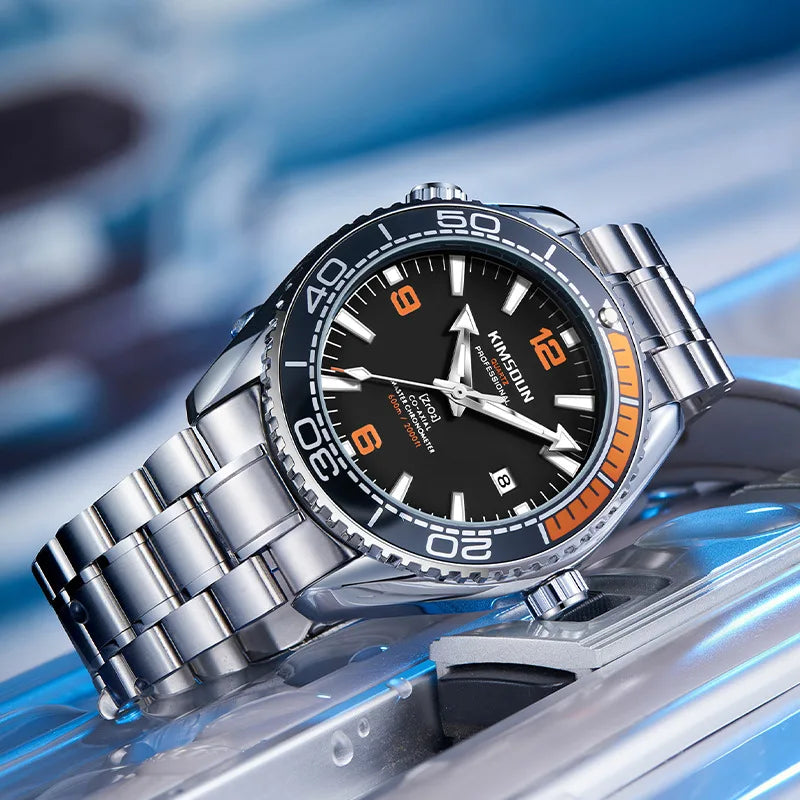 Cross-border Bestseller Premium Brand Mens Quartz Watch Luminous 30M Waterproof Business Alloy Case Wholesale